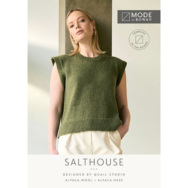 Picture of MODE at Rowan: Pattern Salthouse Alpaca Haze / Alpaca Wool